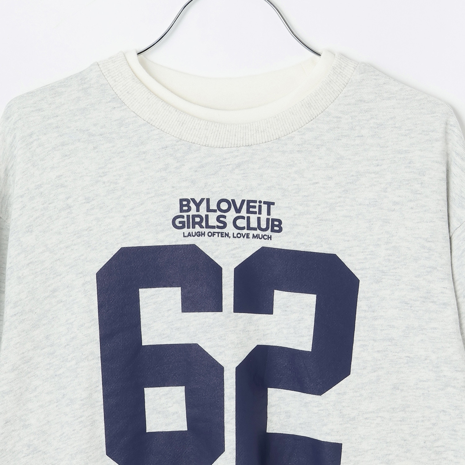 レイヤード風プルオーバー(120cm シロ杢): ジュニア - ナルミヤ