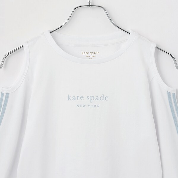 kate spade 黒 オフショルダー ワンピース 人気商品再入荷】【直営店で取り扱い無し】オフショルダーライン