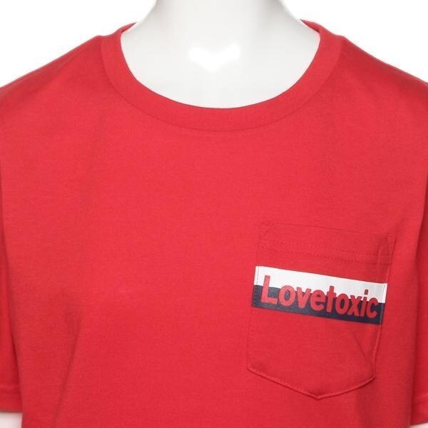 胸ポケロゴTシャツ