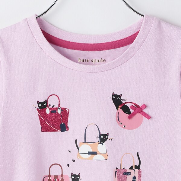 トドラー ノーティーキャットTシャツ(90cm オフ ホワイト