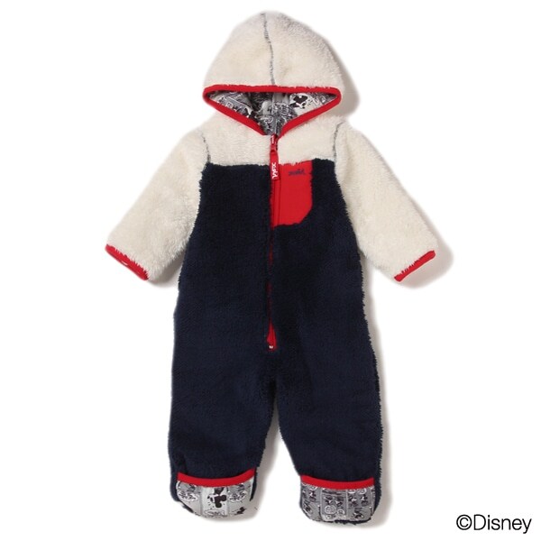 Narumiya Online ナルミヤ オンラインの公式通販サイトディズニー もこもこ2wayカバーオール 70 紺 新生児