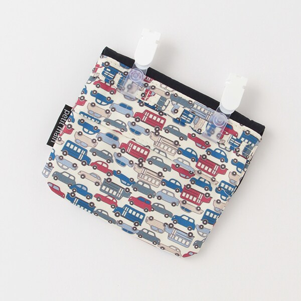 恐竜 車刺繍移動ポケット(F 紺): キッズ ナルミヤ オンライン公式サイト