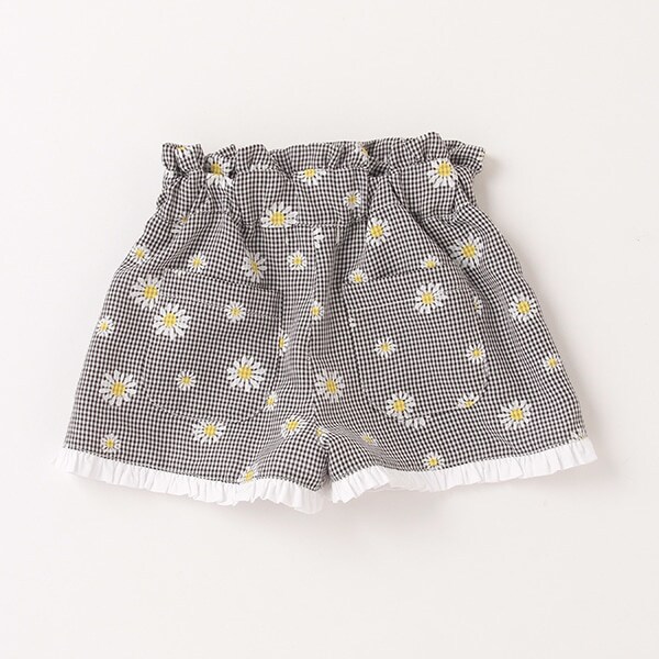 裾フリルショートパンツ