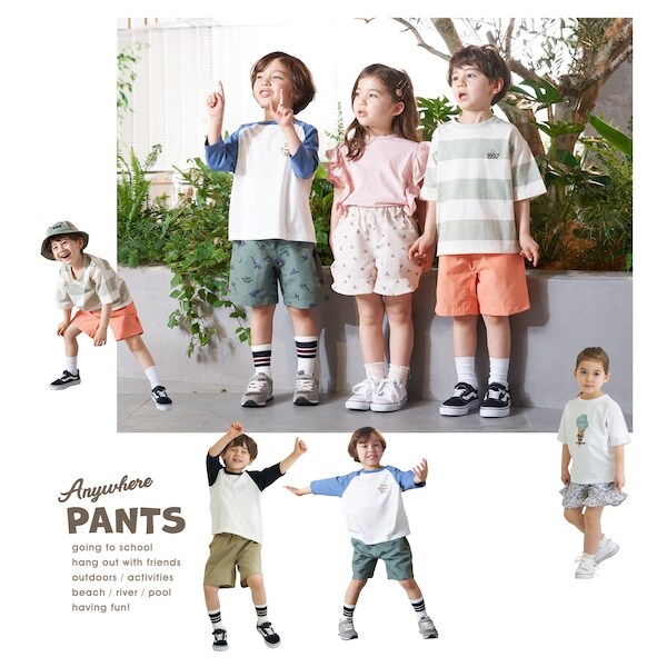 【撥水加工】エニウェアパンツ(GIRLS)