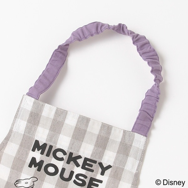 Narumiya Online ナルミヤ オンラインの公式通販サイト Disney Mickey エプロン 三角巾セット M 100 110 ライト グレー キッズ