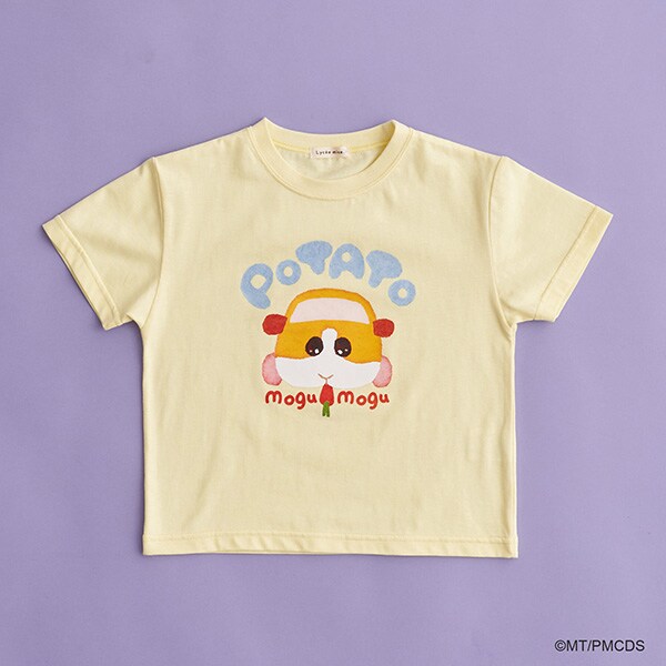 PUI PUI モルカー】【型崩れしないやわらかコットン】いろいろポテトTシャツ(100cm ミント): キッズ ナルミヤ オンライン公式サイト
