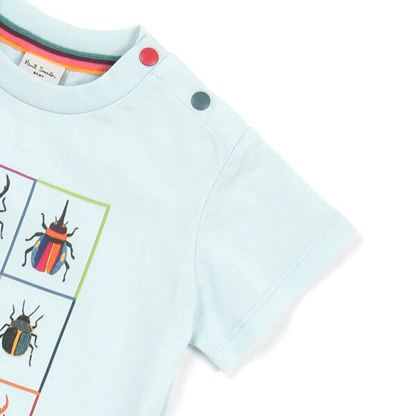 スクエア昆虫半袖Tシャツ