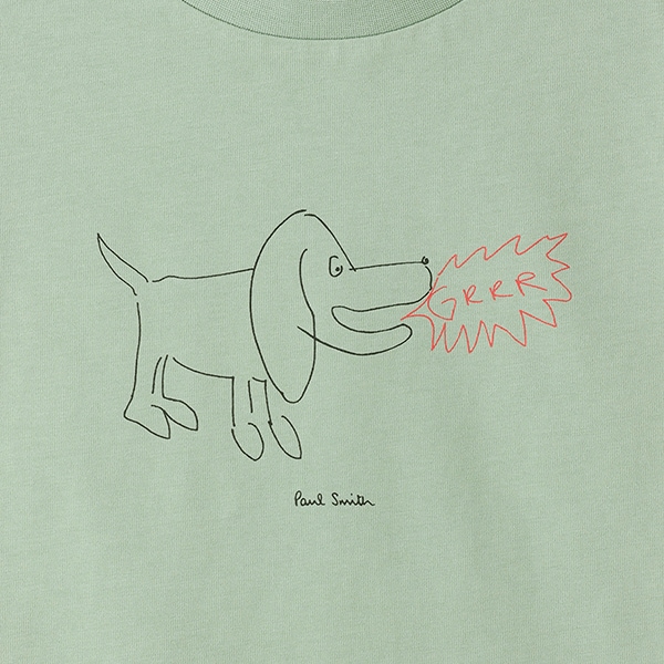 Drawn by PAUL DOG 半袖Tシャツ(90cm ミント): キッズ