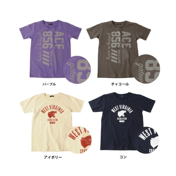 天竺・アソートプリント半袖Tシャツ