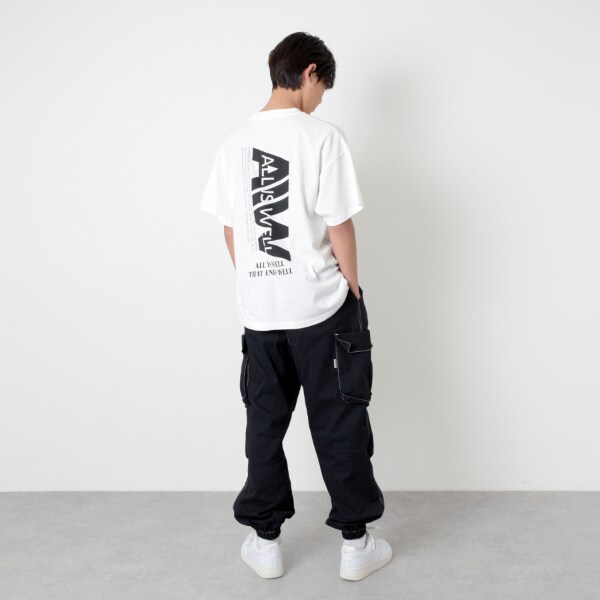 プチプラ】アソートバックロゴ半袖Tシャツ(130 クロ): ジュニア プチプラ】アソートバックロゴ半袖Tシャツ(130 クロ): ジュニア