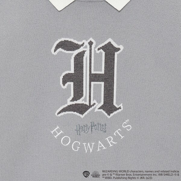 【Harry Potter】衿つきジャカードニット