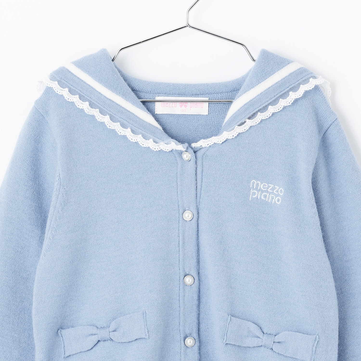 セーラーニット セットアップ(120cm サックス): キッズ - ナルミヤ