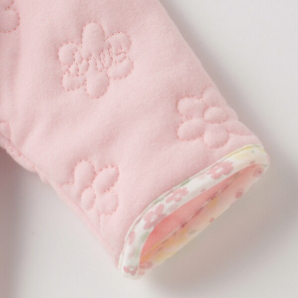 【人気商品再入荷】【直営店で取り扱い無し】花キルティング　ブルゾン