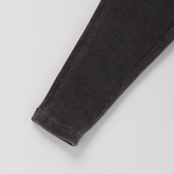 バックフリルコーデュロイパンツ(90 チャコール): キッズ - ナルミヤ