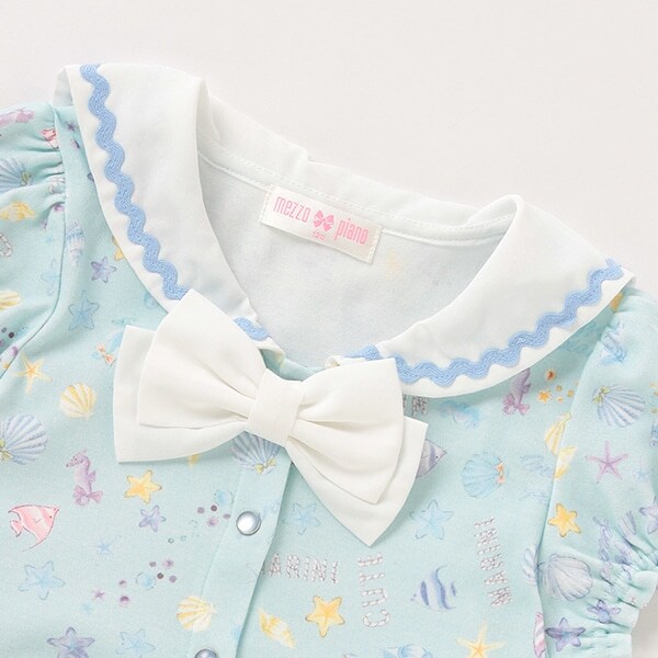 人気商品再入荷】【直営店で取り扱い無し】 シェル柄カットワンピース