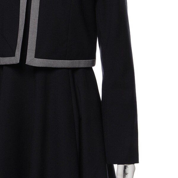 Narumiya Online ナルミヤ オンラインの公式通販サイトボレロ タックワンピースアンサンブル4点セット M 150 グレー ジュニア