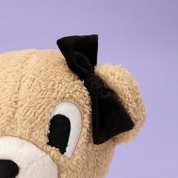 ミニラビット ぬいぐるみ 本体 約30cm ロビー・ザ・ラビット ミニ クロ | Gecco