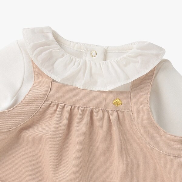 七里（Shichiri）3点セット（ジャンパースカート・ブラウス  