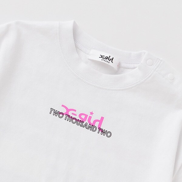ネオンカラーロゴ半袖Tシャツ