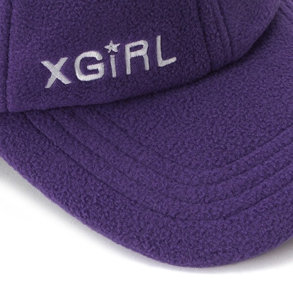 耳当てつきフリースキャップ(S(48-50) パープル): キッズ - ナルミヤ