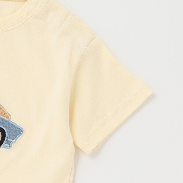 【接触冷感】車アイスアップリケTシャツ