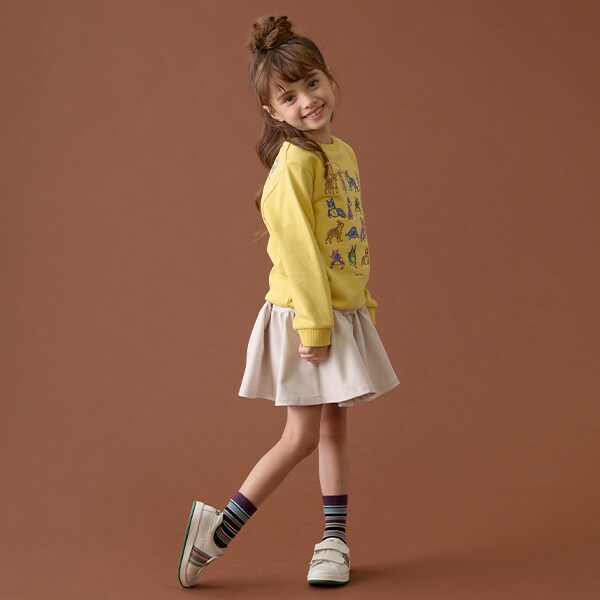 【Mister Donut×LEPSIM】裏毛プルオーバー LEPSIM｜【Mister Donut×LEPSIM】【KIDS】裏毛プルオーバー