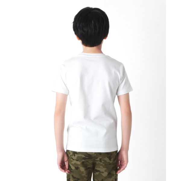 天竺・スタープリント半袖Tシャツ
