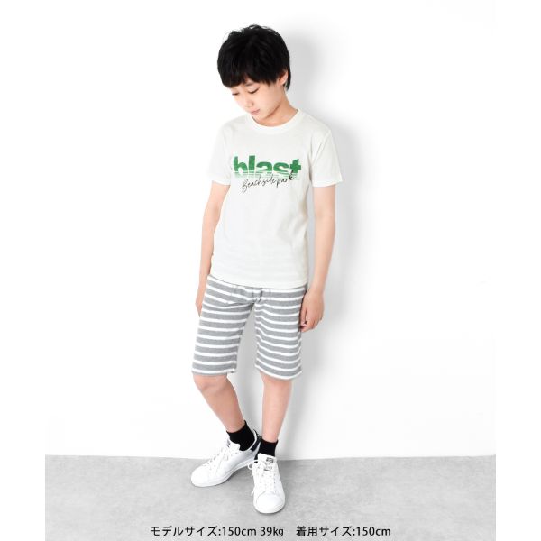 スラブ天竺・サンセットプリント半袖Ｔシャツ