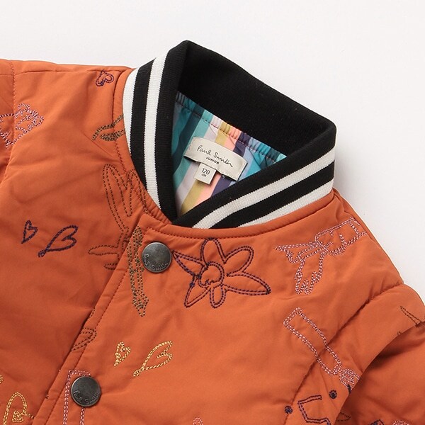 【美品】Paul Smith JUNIOR キッズ アニマル刺しゅうブルゾン