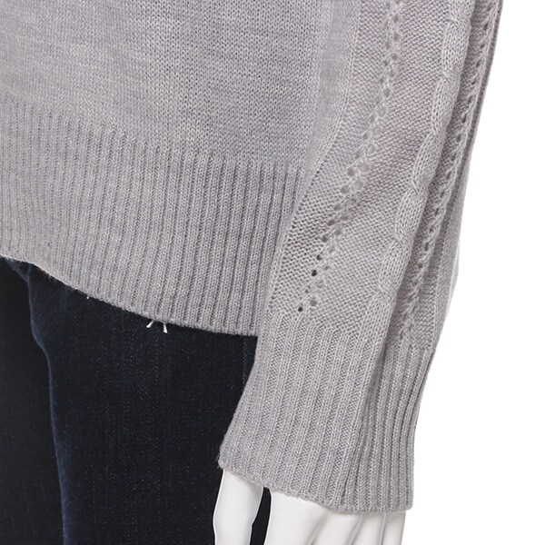 NARUMIYA ONLINE｜ナルミヤ オンラインの公式通販サイト衿フリルニット(S(140) グレー) ジュニア