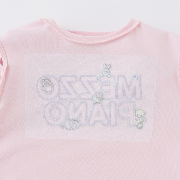 ぬいぐるみロゴ　長袖Tシャツ