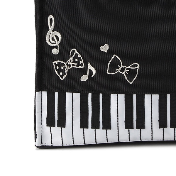 ピアノ鍵盤トートバッグ(F 黒): キッズ - ナルミヤ オンライン公式サイト