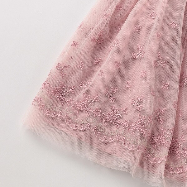 ⭐︎NAJINさま専用⭐︎【美品】メゾピアノ　リボンチュールノースリーブワンピース 6021601_1.jpg