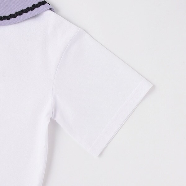 セーラー衿Tシャツ(取り外し可能)(120cm 白): キッズ - ナルミヤ セーラー衿Tシャツ(取り外し可能)(120cm 白): キッズ - ナルミヤ