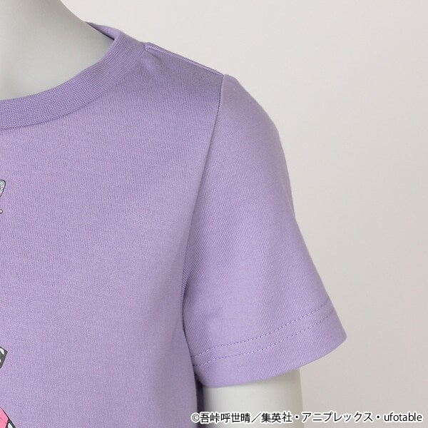 Narumiya Online ナルミヤ オンラインの公式通販サイト 鬼滅の刃 プリントサイド切り替えワンピース 110 ラベンダー キッズ