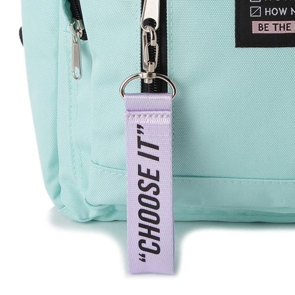 Narumiya Online ナルミヤ オンラインの公式通販サイトビニールコインケースつきロゴdパック F エメラルド グリーン ジュニア