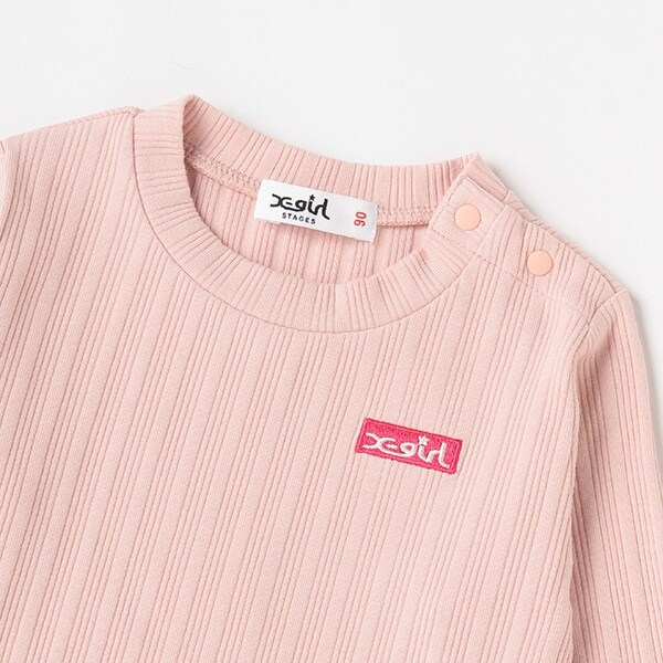 【WEB限定】ボックスロゴテレコ長袖Tシャツ