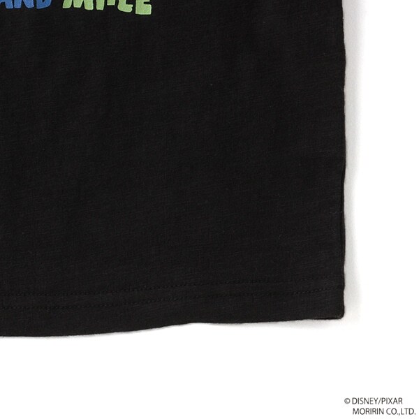 Narumiya Online ナルミヤ オンラインの公式通販サイト Disney Pixar モンスターズ インク デザイン グラフィックプリントtシャツ 80 黒 キッズ