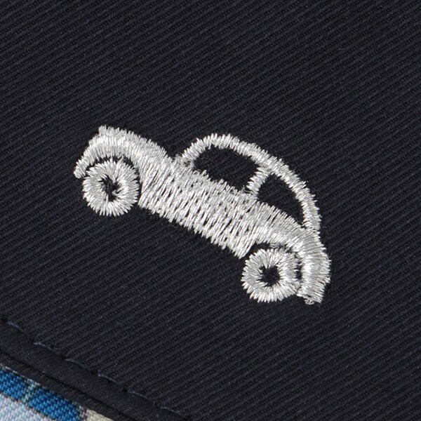恐竜 車刺繍移動ポケット(F 紺): キッズ ナルミヤ オンライン公式サイト