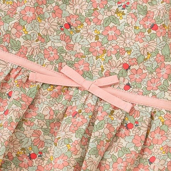 小花柄バルーンワンピース(80cm ピンク): ベビー - ナルミヤ オンライン公式サイト