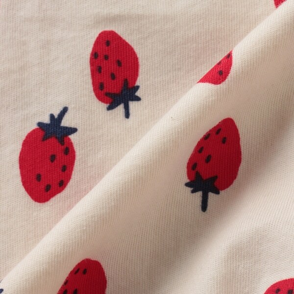 Narumiya Online ナルミヤ オンラインの公式通販サイトいちご柄裾フリルワンピース 80 赤 キッズ