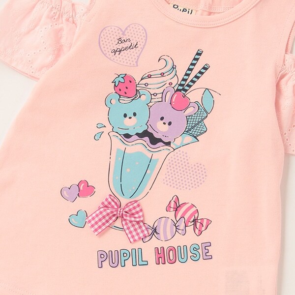 肩開きTシャツ