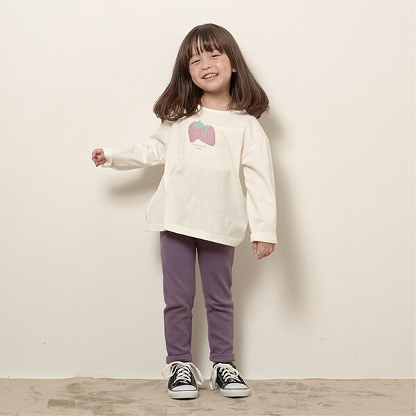 【型崩れしないやわらかコットン】アソートプリントAラインTシャツ