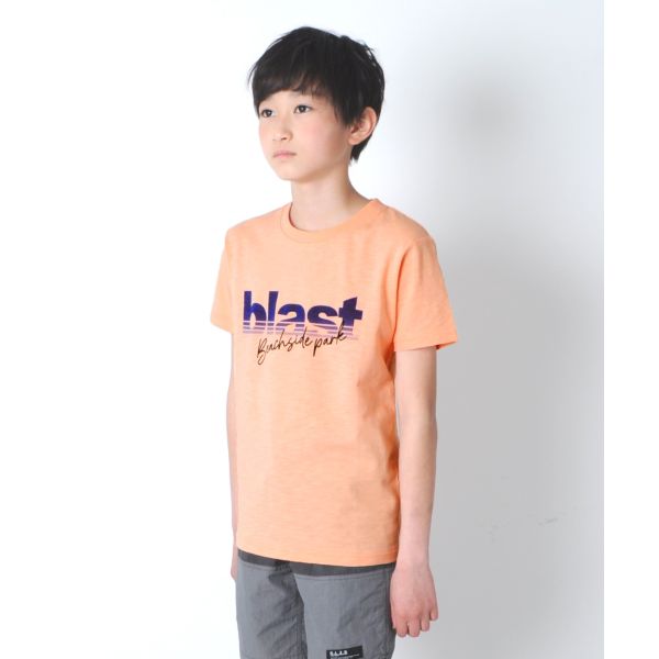 スラブ天竺・サンセットプリント半袖Ｔシャツ