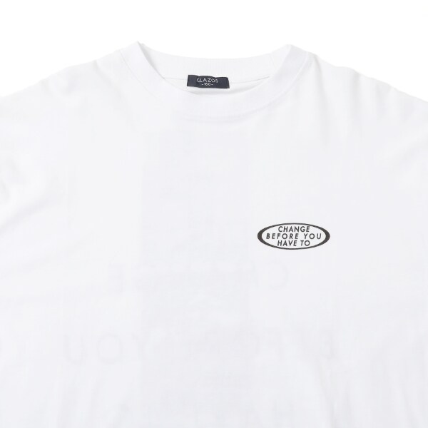 スリースクエアバックフォト長袖Tシャツ(140 ベージュ