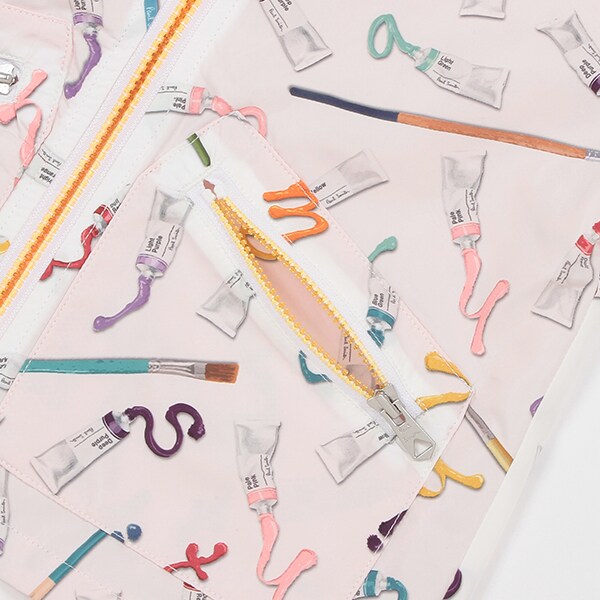 Paul Smith JUNIOR ペイントロゴ2wayブルゾン Paul Smith JUNIOR（ポールスミスジュニア）の「ペイントロゴ