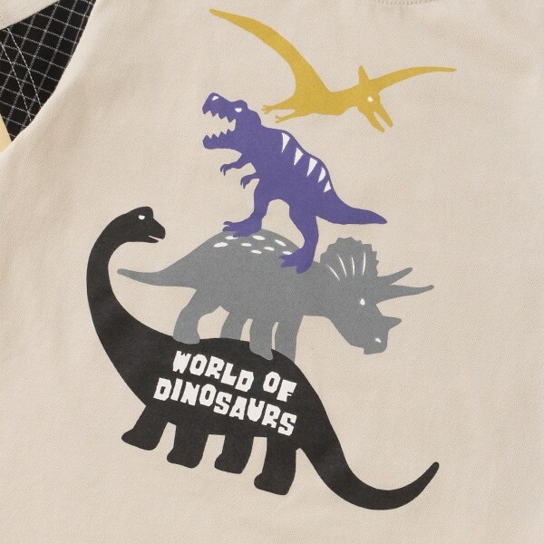 ★4段恐竜半袖Tシャツ