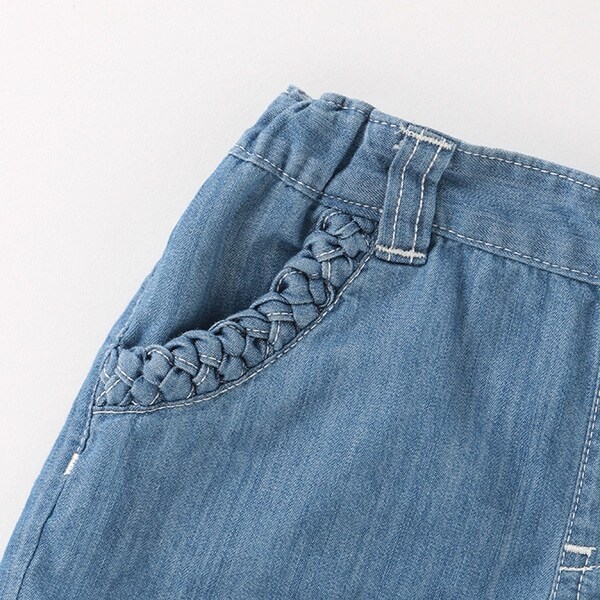 Narumiya Online ナルミヤ オンラインの公式通販サイトシェルポケットデニムショートパンツ 90 ブルー キッズ