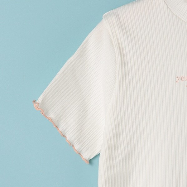 テレコチビハイネックTシャツ