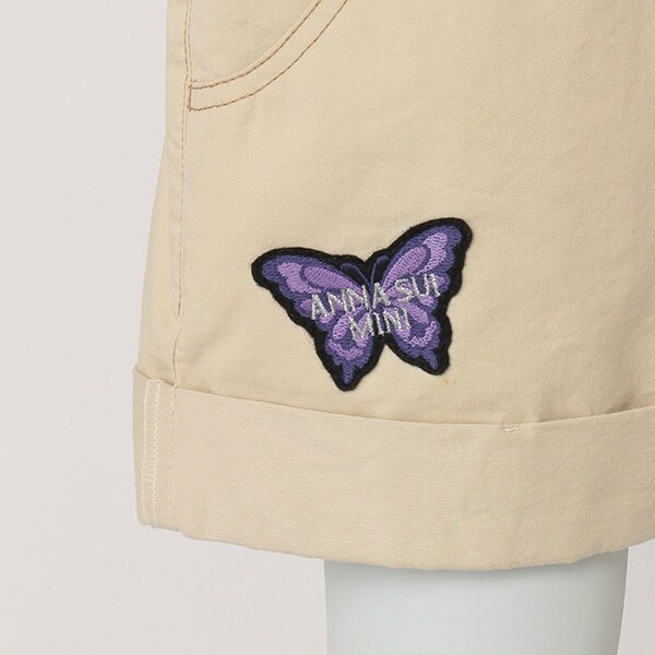 最大74%OFFクーポン Annasuimini レースアップショートサロペット 新品